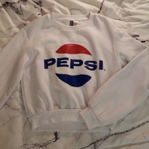 Pepsi White Sweatshirt